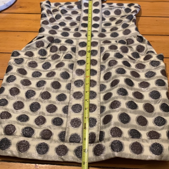 JAMES COVIELLO ANTHROPOLOGIE STRAPPY SEXY COCKTAIL DRESS, DOTS - Picture 14 of 16